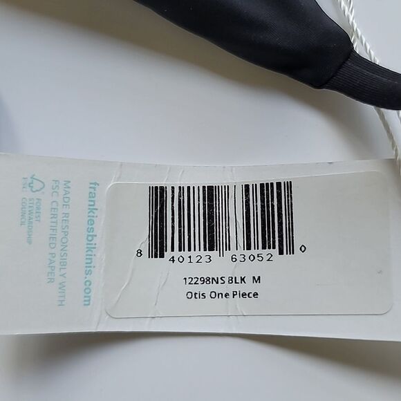 Frankies Bikini Nwt Otis Cheeky One Piece Swimsuit - Picture 4 of 6
